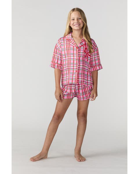 Girls' Silky Merry Magic Short Sleeve Shorts Set - Little Kid, Big Kid