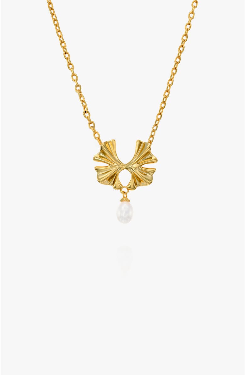SEREIA OFFICIAL Simone Necklace, Main, color, Yellow Gold