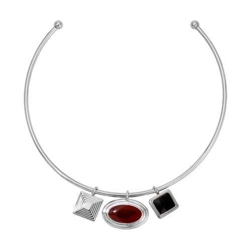 HEAVEN MAYHEM Solene Choker Charm Bundle in Silver at Nordstrom