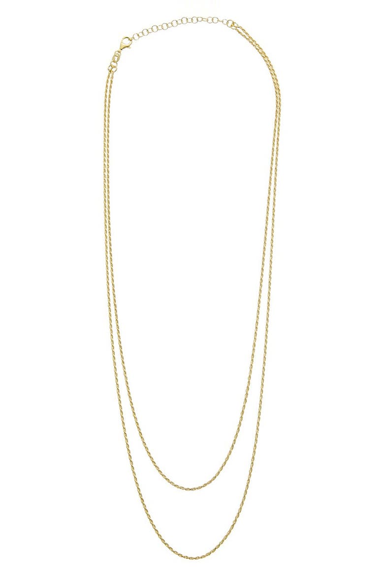 Multi Strand Necklace, Main, color, YELLOW