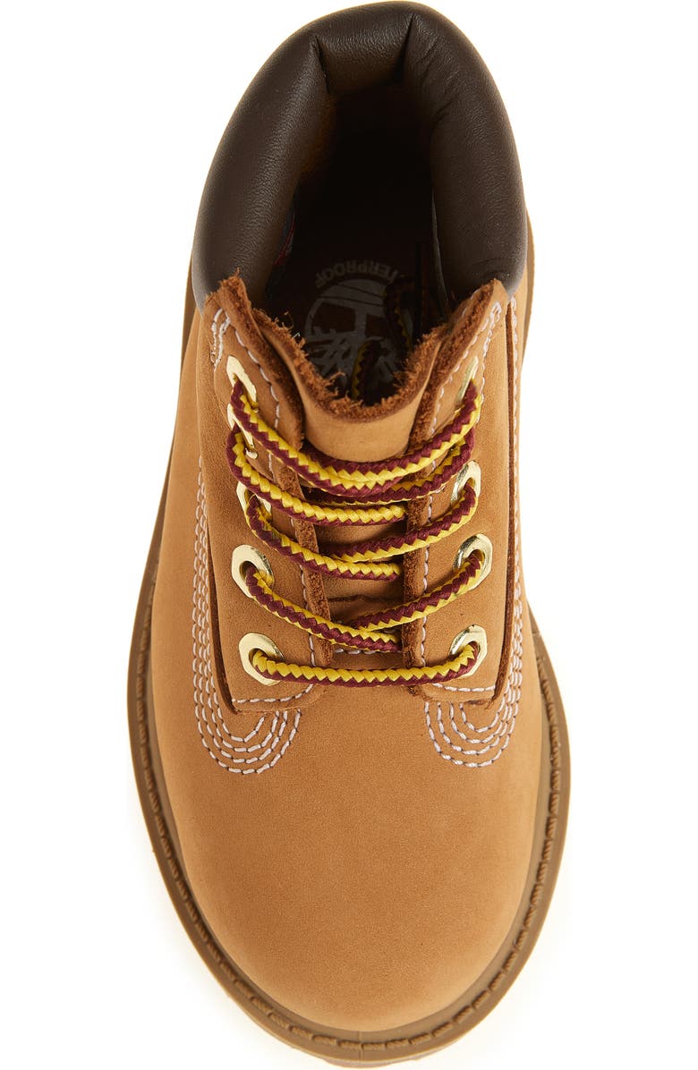 Timberland Kids' 6-Inch Waterproof Classic Boot, Alternate, color, Wheat