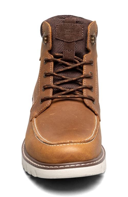 Nunn Bush Karnak Water Resistant Moc Toe Boot In Brown