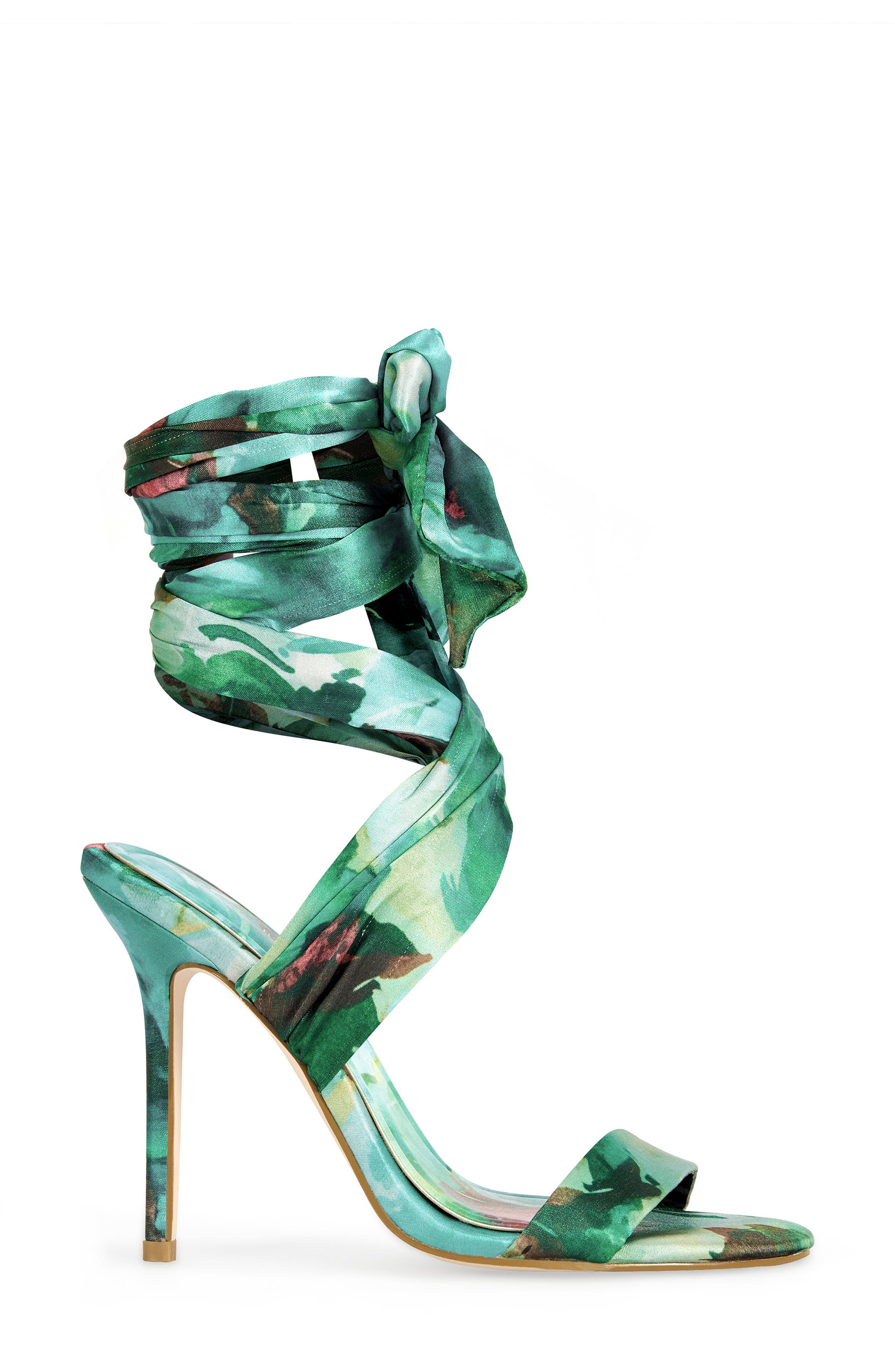 AZALEA WANG Elzon Ankle Wrap Sandal, Alternate, color, 