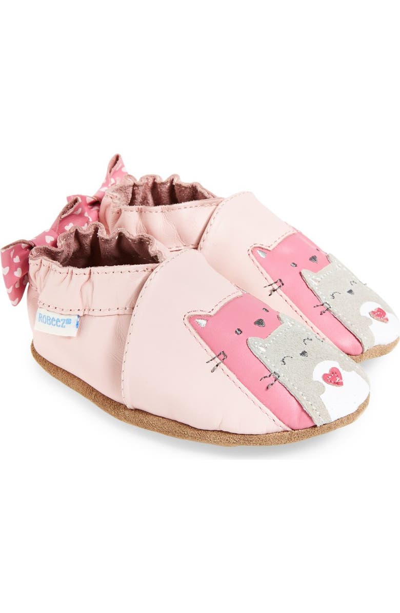 Robeez<sup>®</sup> 'Sweet Friends' Crib Shoe, Main, color,