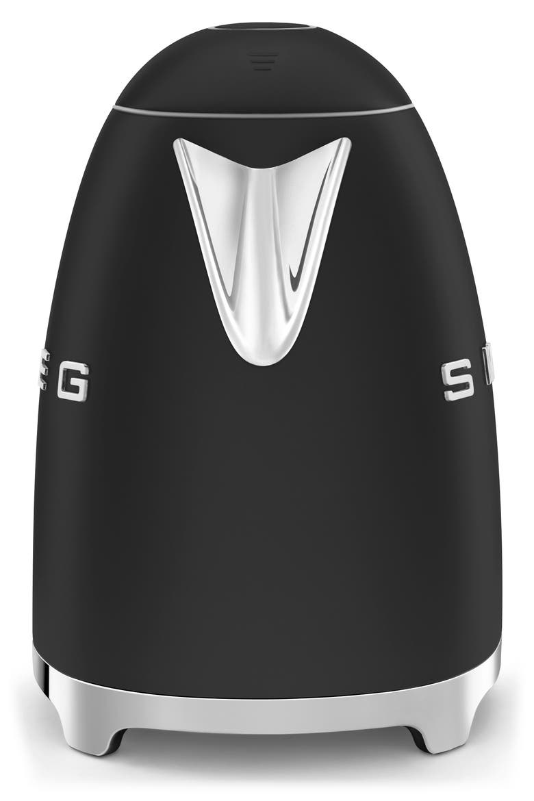 '50s Retro Style Electric Kettle, Alternate, color, MATTE BLACK