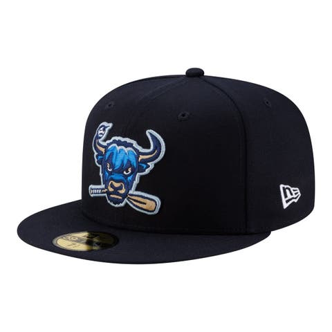 Men's New Era  Navy Salem Ridge Yaks Authentic Collection 59FIFTY Fitted Hat