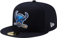 New Era Men's New Era Navy Salem Ridge Yaks Authentic Collection 59FIFTY Fitted Hat