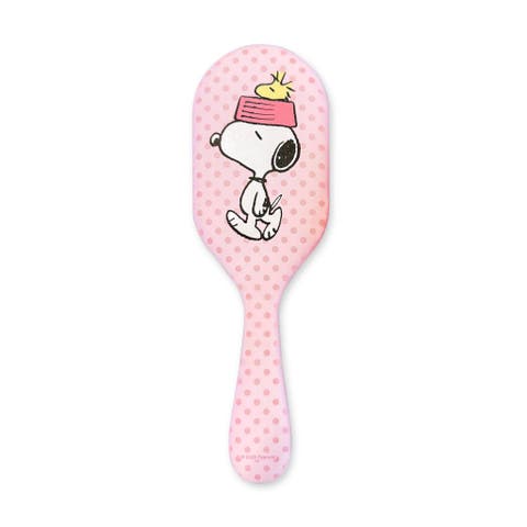 Peanuts Snoopy 2-in-1 Hair Brush With Mirror