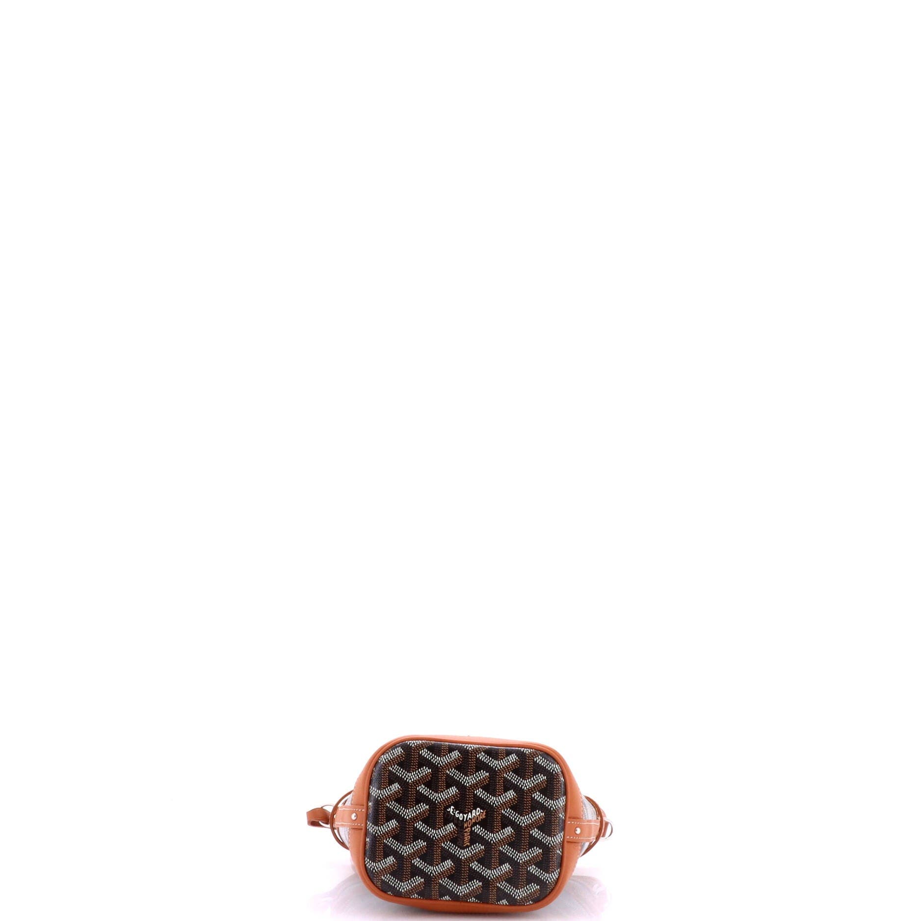 Petit Flot Bucket Bag Coated Canvas Mini, Alternate, color, Brown