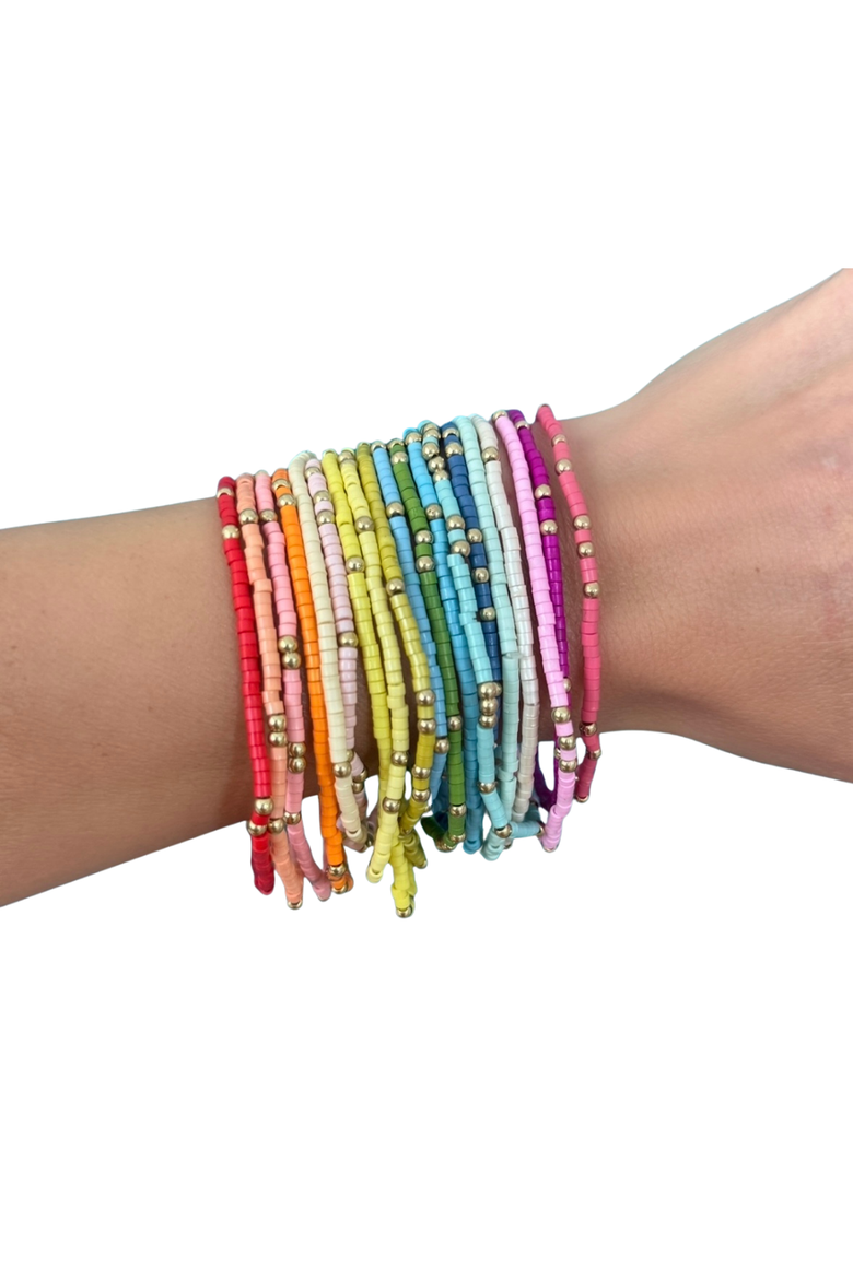 French Riviera Bracelets, Main, color, Multi