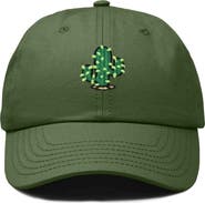 Dalix Cactus Embroidered Low Crown Cap