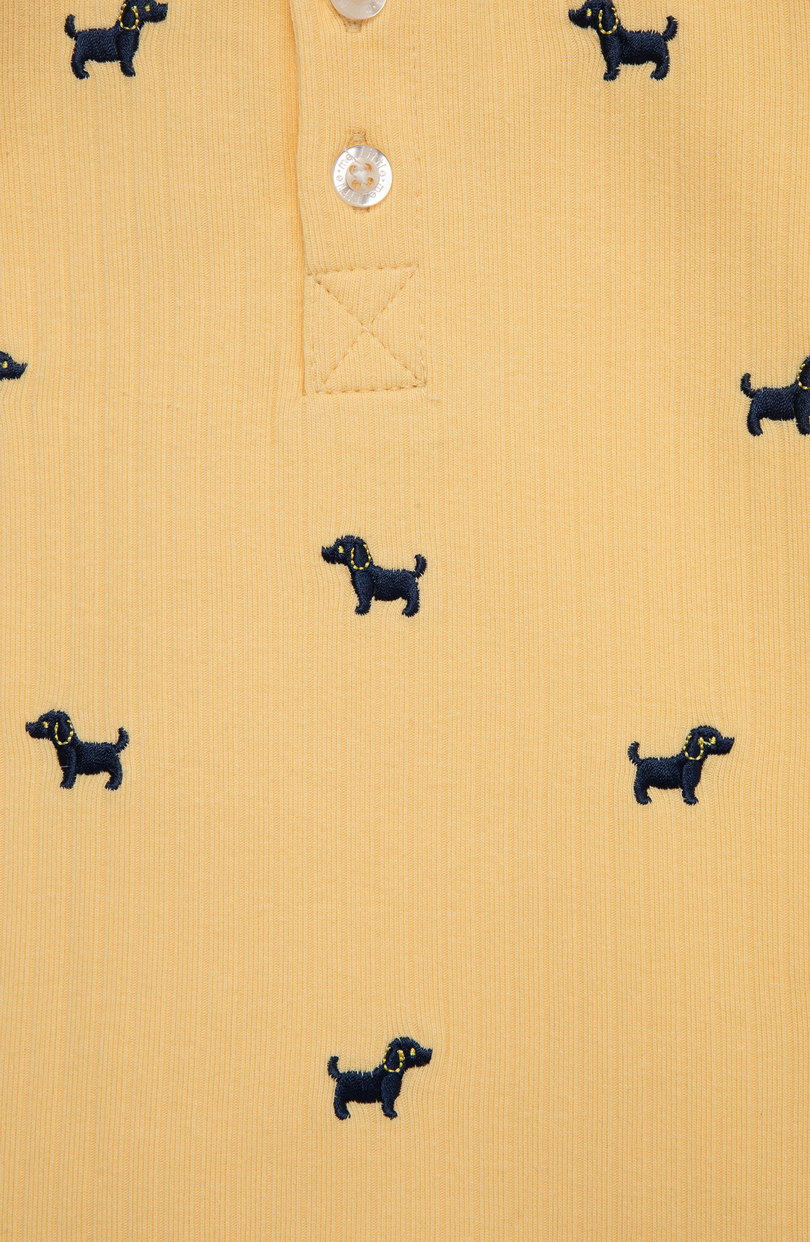 Little Me Embroidered Puppy Romper & Hat Set | Nordstromrack
