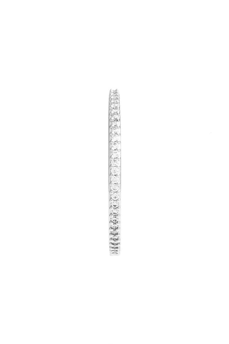 Skinny Cubic Zirconia Pavé Band Ring, Alternate, color, SILVER
