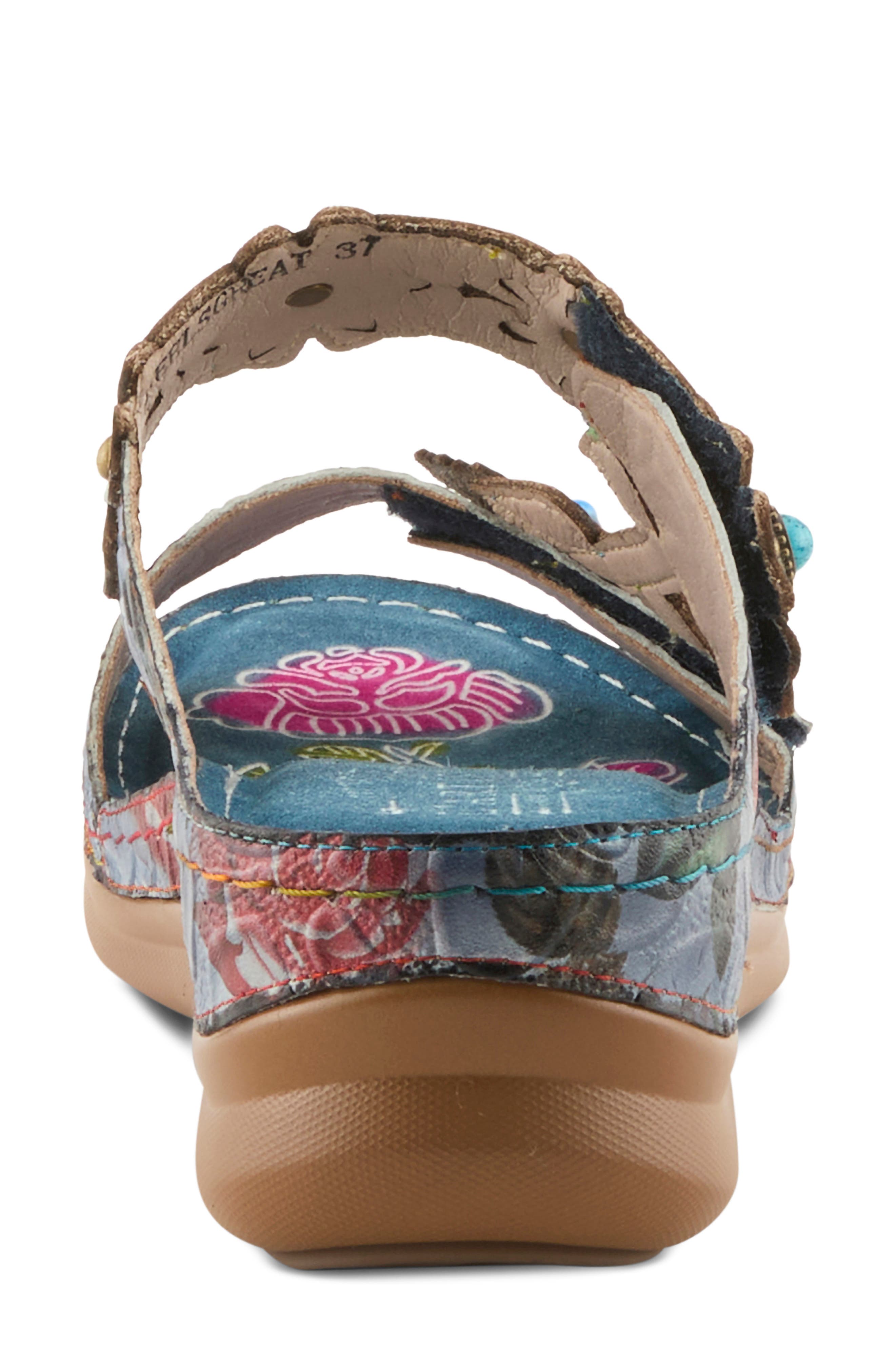 L'Artiste by Spring Step Feels Great Sandal, Alternate, color, Blue Multi