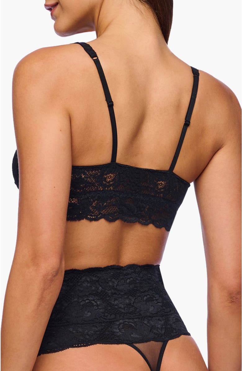 Cosabella Nsn Sweetie Bralette, Alternate, color, Black
