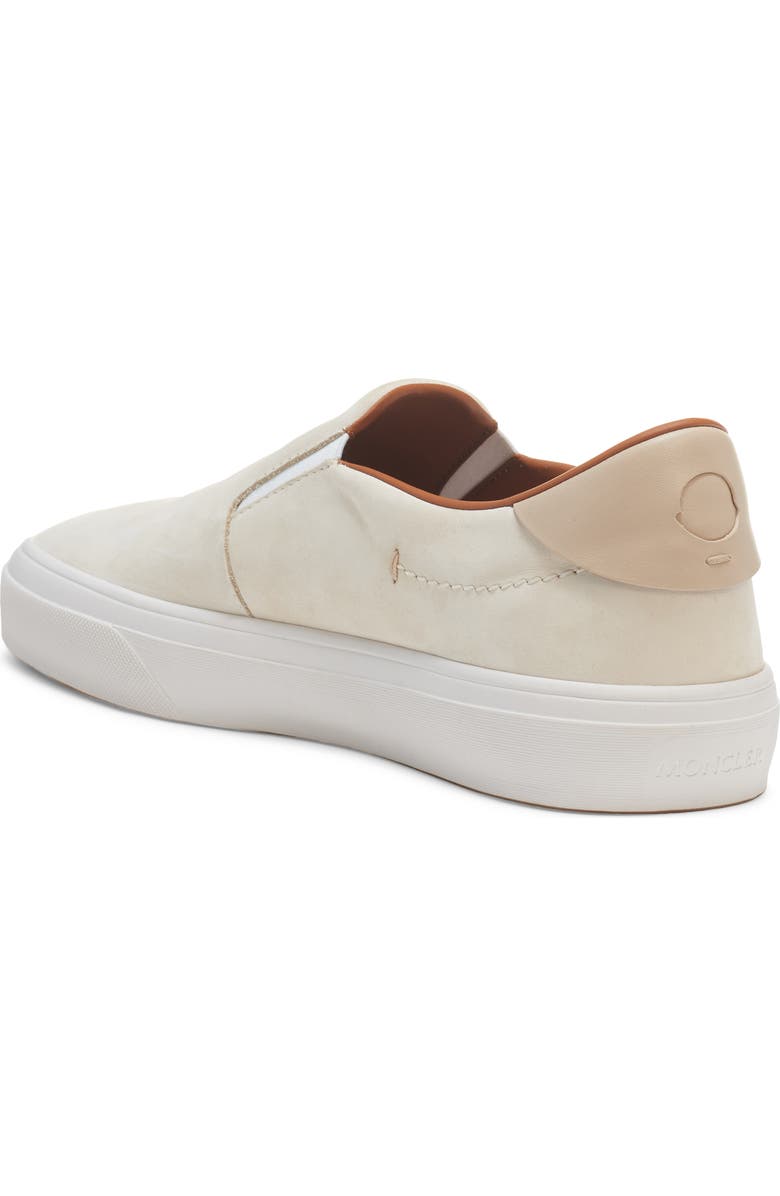 Moncler Monclub Slip-On Sneaker, Alternate, color, Light Beige