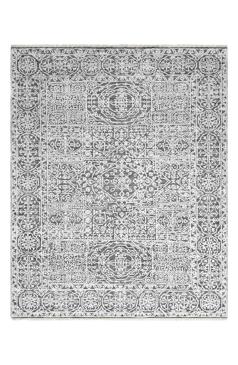 Solo Rugs Charles Handmade Area Rug, Main, color, Gray