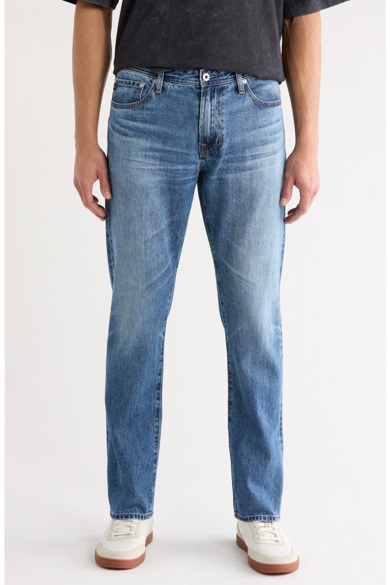 Everett Slim Straight Leg Jeans, Main, color, ROSWELL