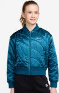 Nike Kids' Sportswear Quilted Bomber Jacket