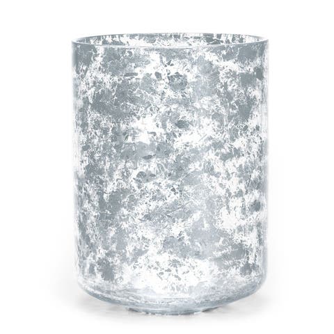 Lydia Silver Waste Basket