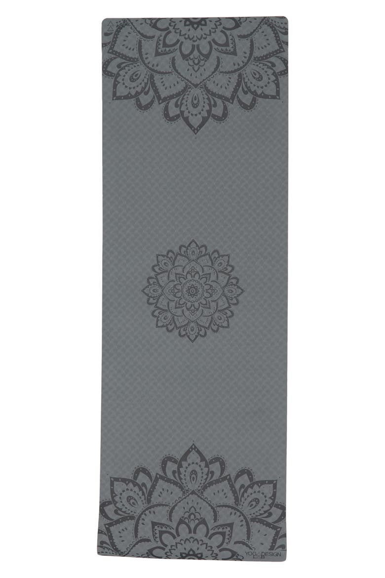 Flow Yoga Mat, Main, color, CHARCOAL