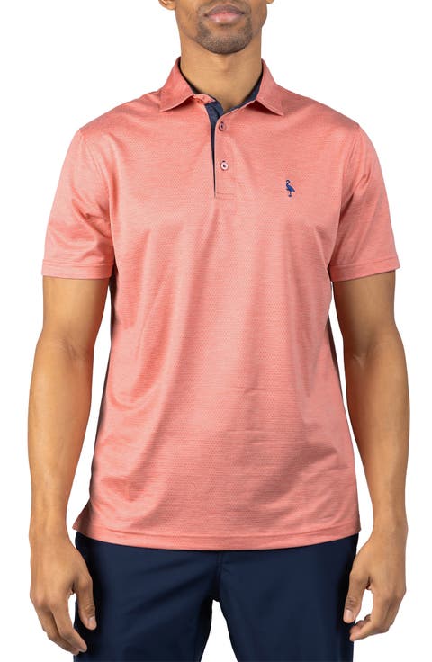 Mélange Mesh Performance Polo