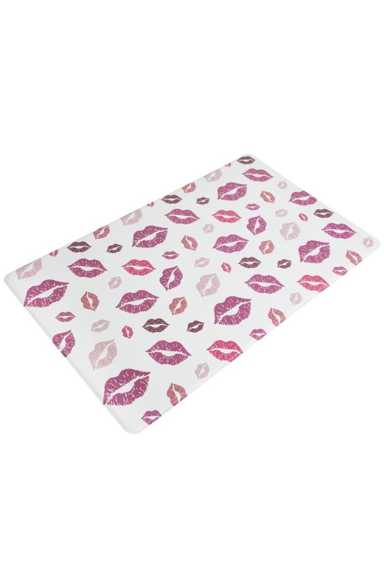 Northlight 29.5" Lips Valentine's Day Kitchen Comfort Mat, Alternate, color, Multi
