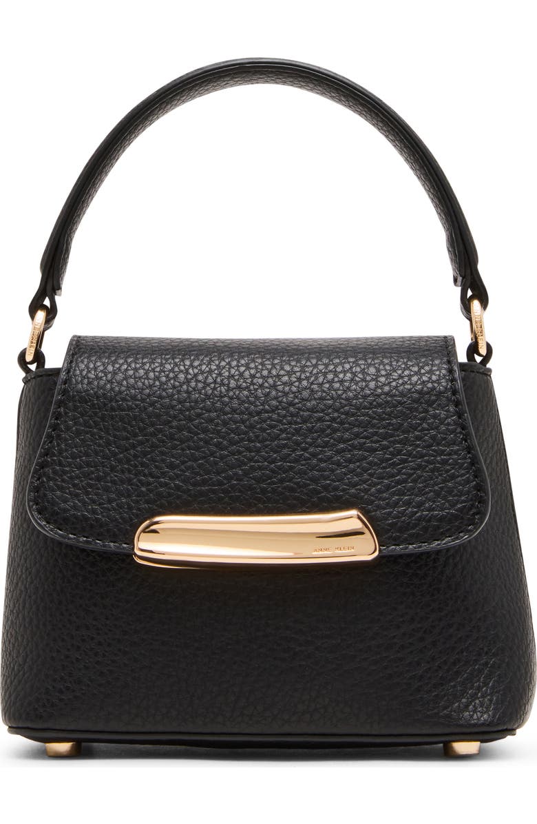 Anne Klein Mini Satchel Bag, Main, color, Black
