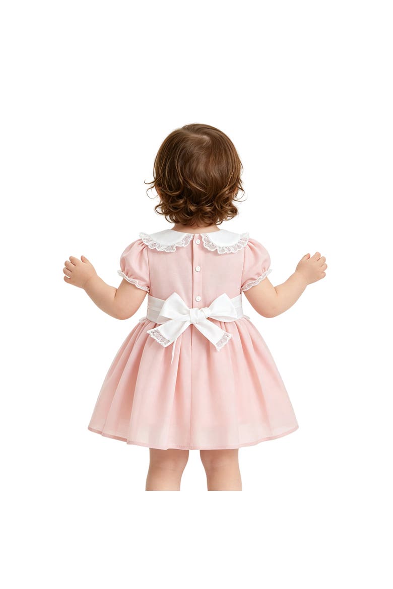 Odette Bow-Back Dress, Alternate, color, Pink