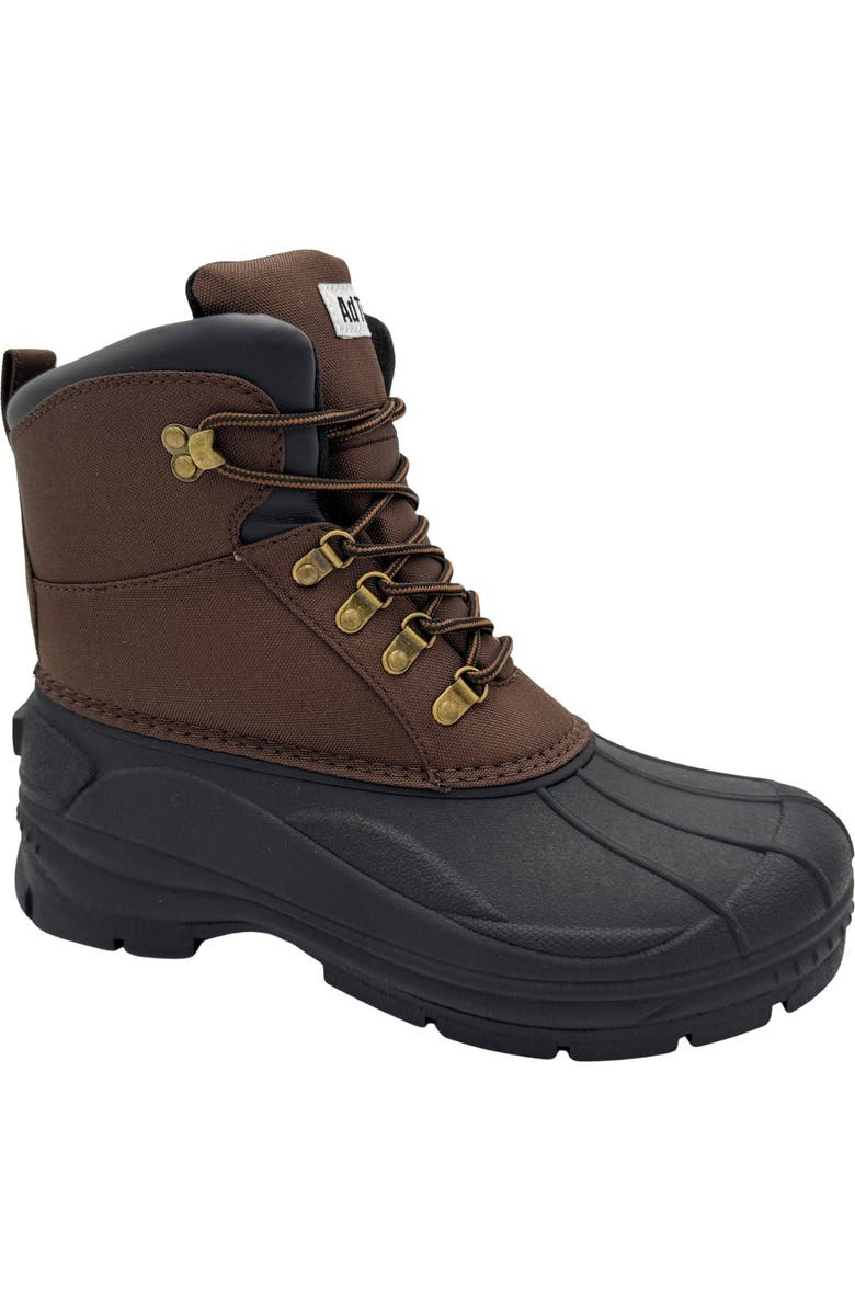 AdTec Durable Nylon Winter Boots, Main, color, Brown