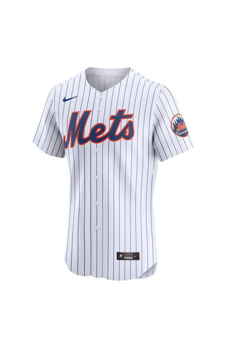 Nike Men's Nike White New York Mets Home Elite Jersey, Alternate, color, 