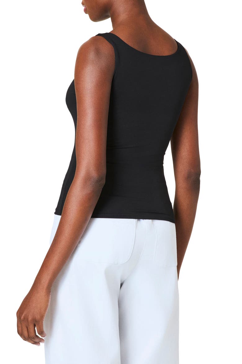 SPANXsmooth™ Jersey Tank, Alternate, color, CLASSIC BLACK