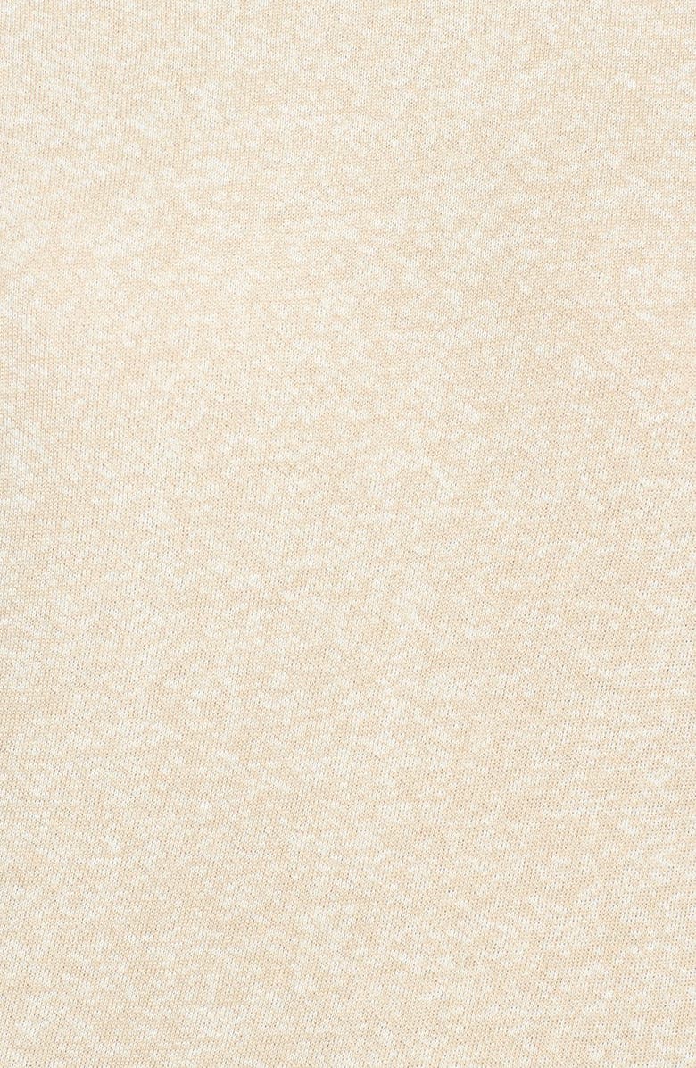 Elodie Crochet Shoulder Fleece Sweatshirt, Alternate, color,