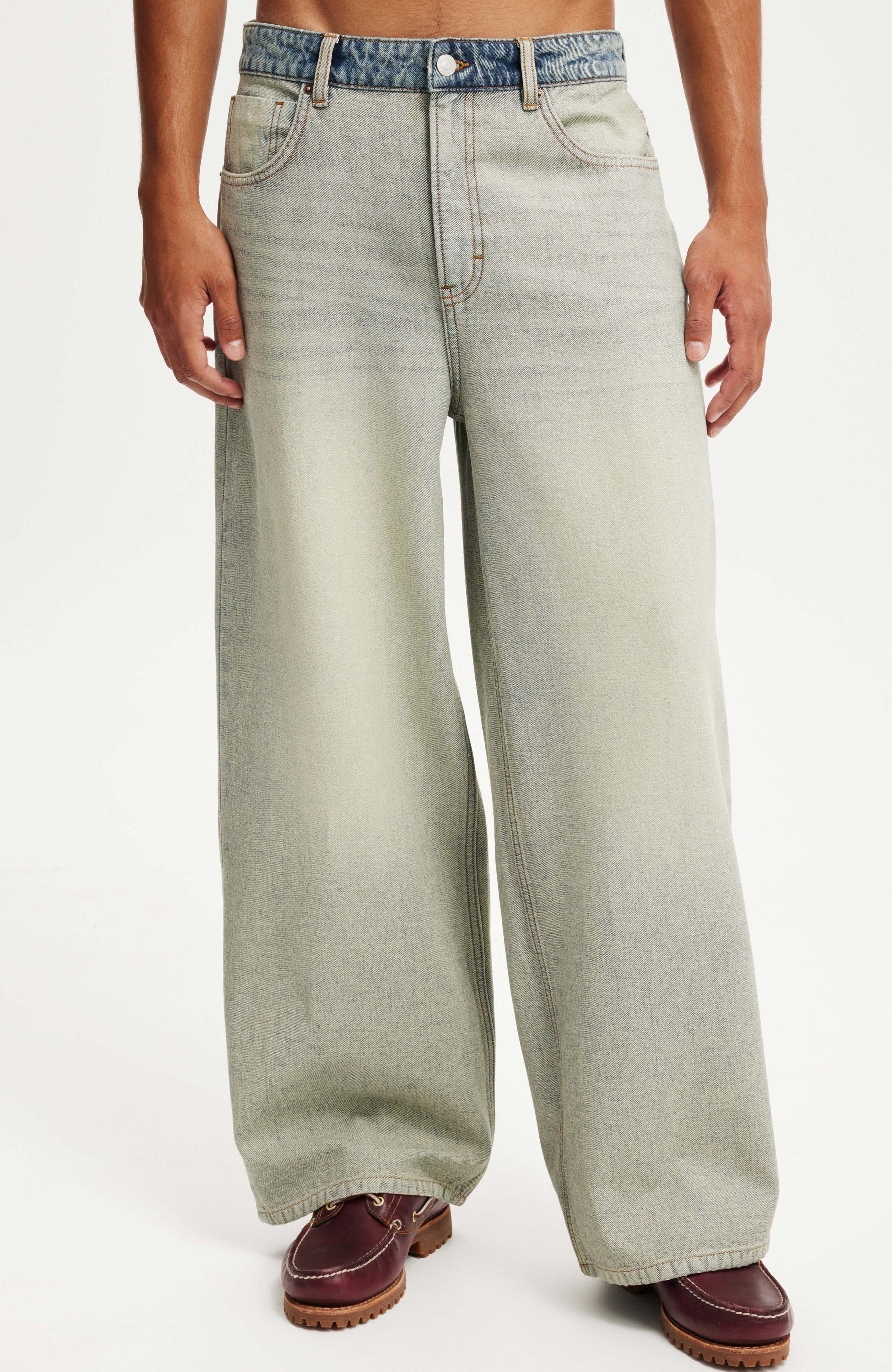 Men's Super Baggy Reverse Jean