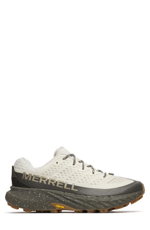 Merrell Agility Peak 5 Running Shoe In Gray