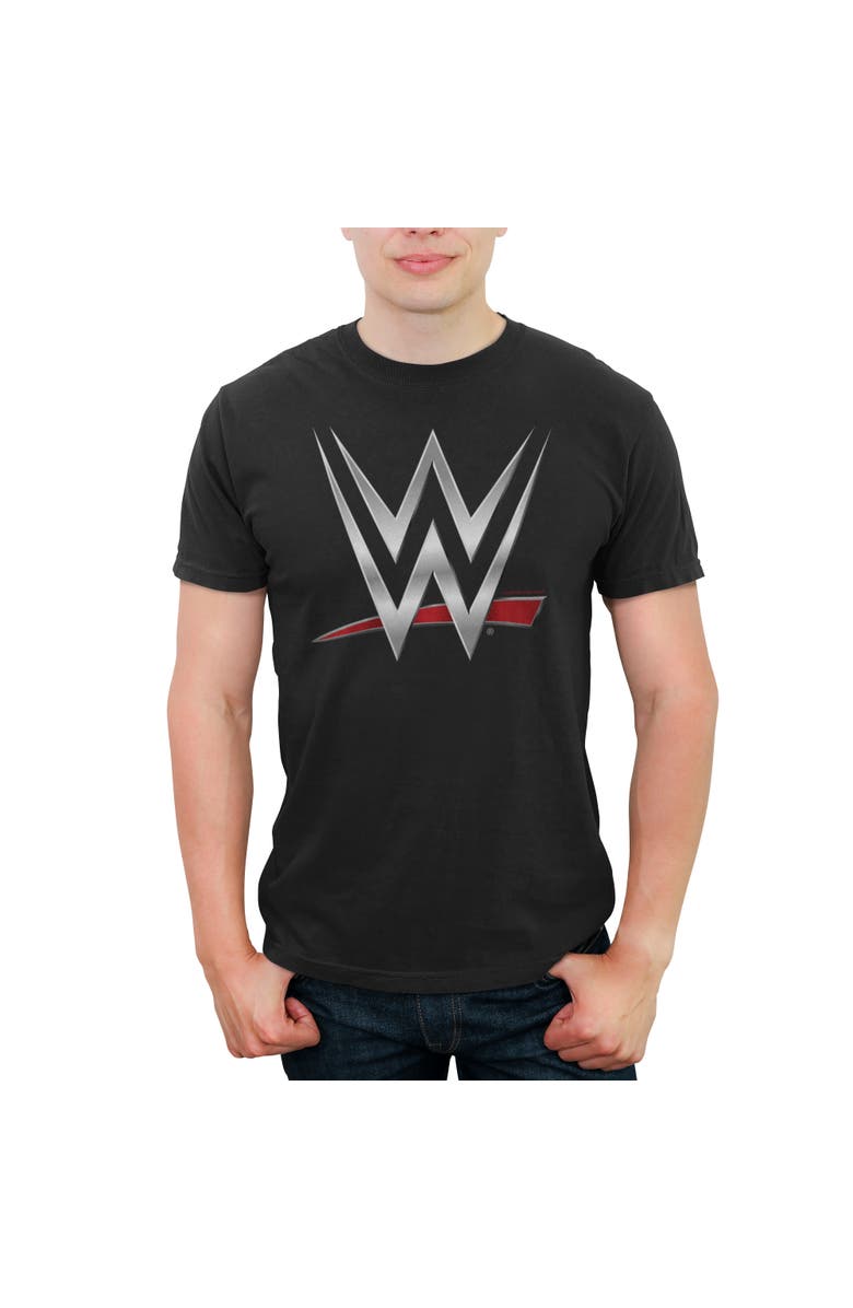 WWE Men's WWE Chrome Logo  Graphic T-Shirt, Main, color, Black