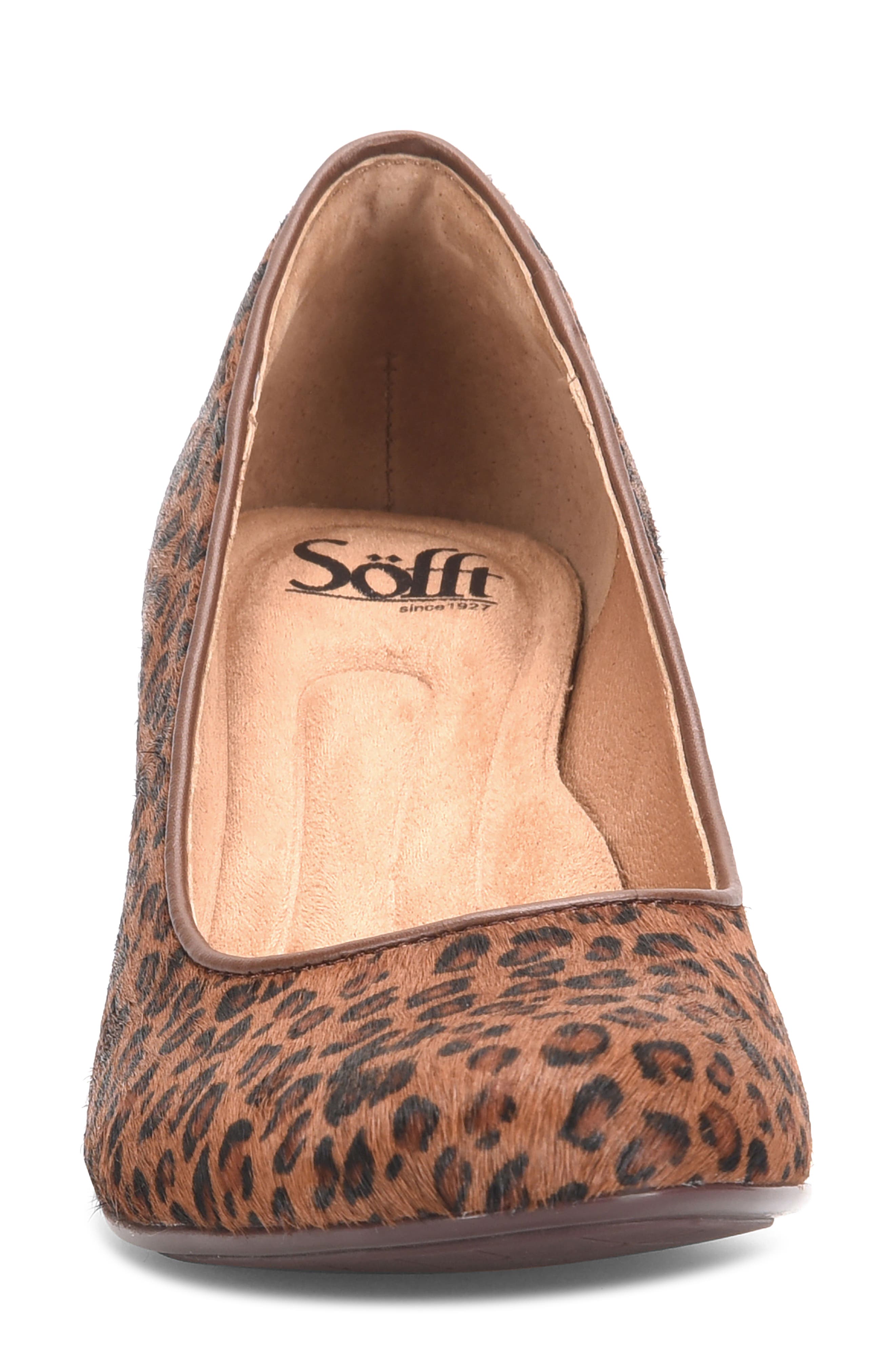 Myka Genuine Calf Hair Pump, Alternate, color, COGNAC CALF HAIR