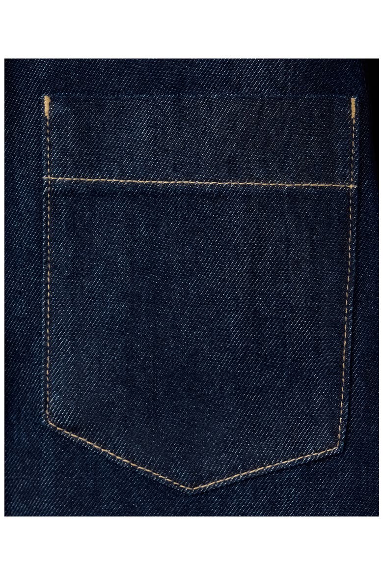 Button-Up Denim Shirt, Alternate, color, OPEN BLUE
