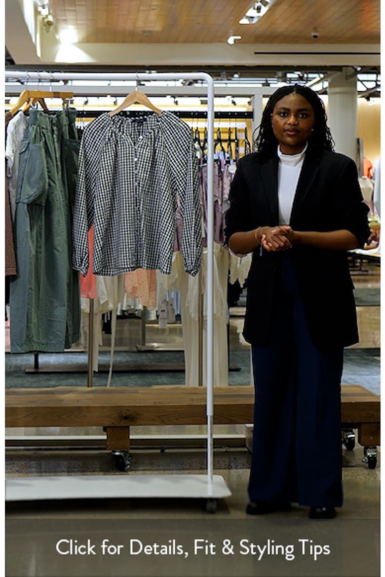 Perfect Gingham Button-Up Shirt video