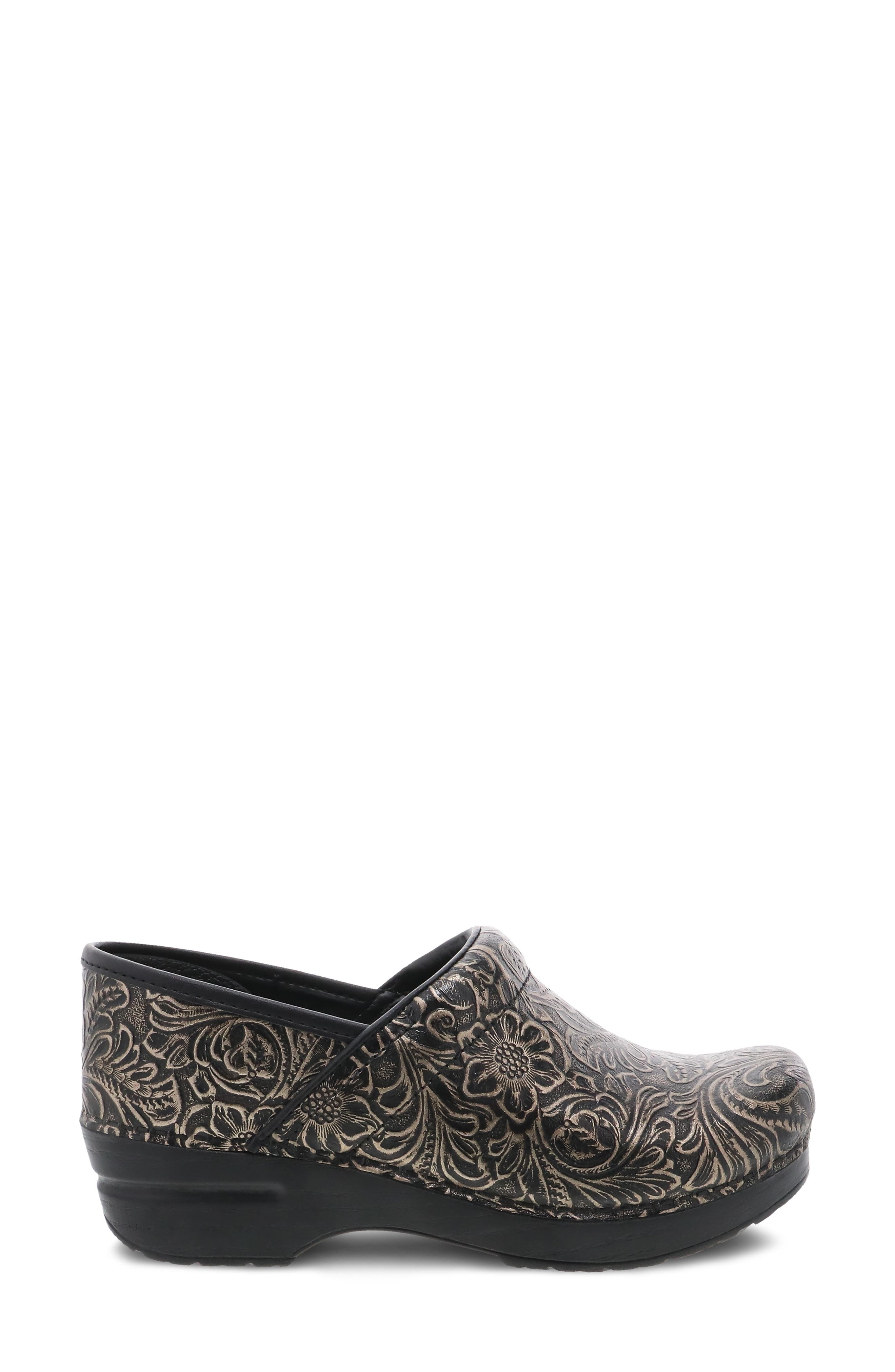 Professional Clog, Alternate, color, BLACK ANTIQUE