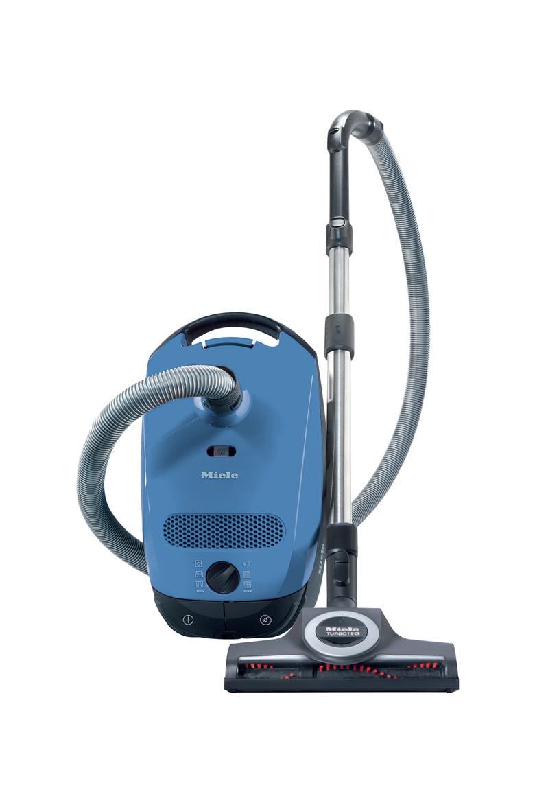 Classic C1 Turbo Team Bagged Canister Vacuum, Main, color, Tech Blue