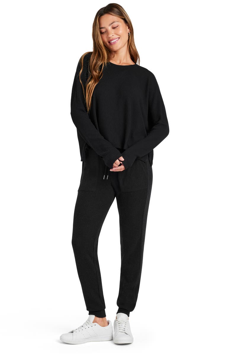 Splendid London Long Sleeve Lounge Top, Alternate, color,