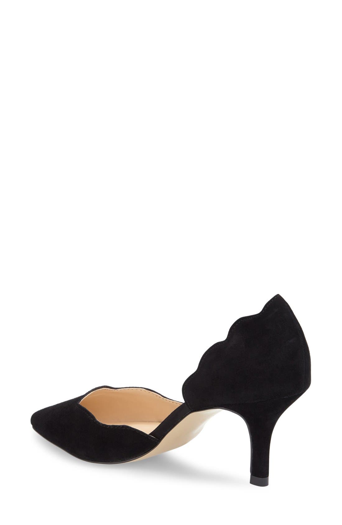 Sole Society 'Coralie' Scalloped Pointy Toe d'Orsay Pump (Women ...
