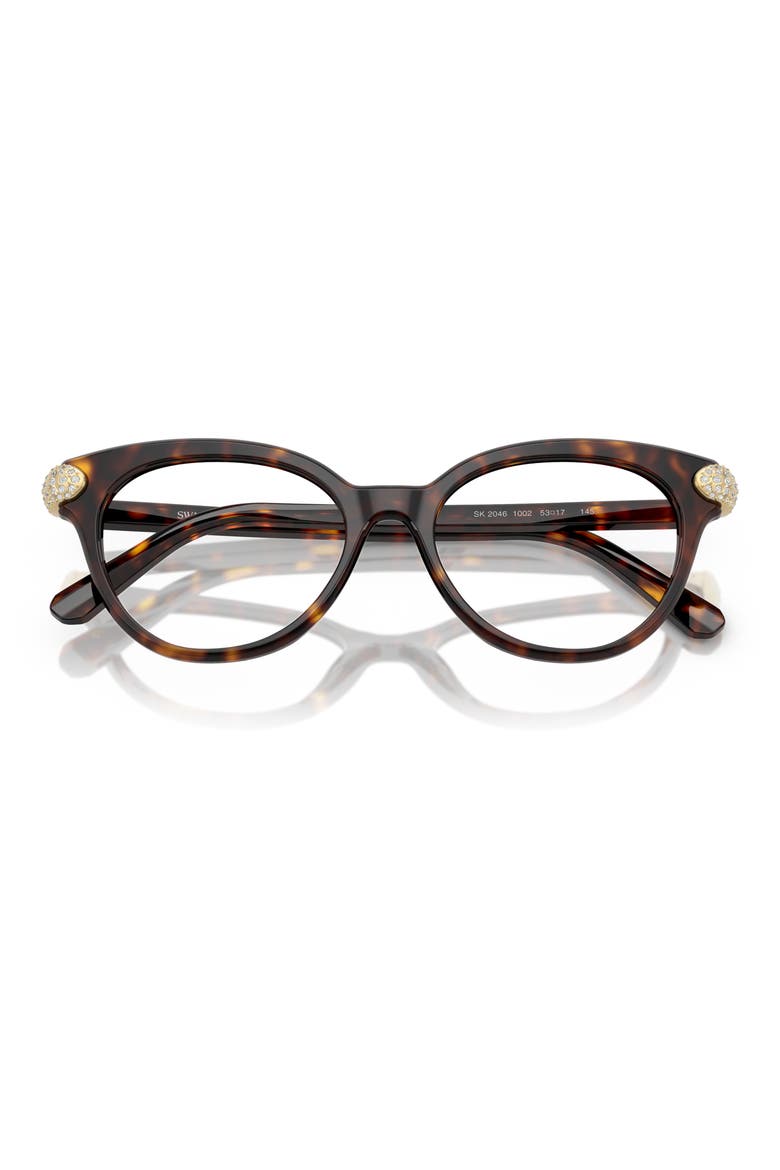 53mm Phantos Optical Glasses, Alternate, color, HAVANA/ DEMO LENS