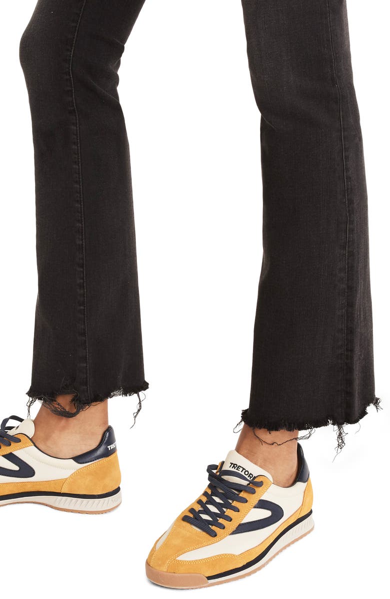 Madewell Cali Chewed Hem Demi Bootcut Jeans, Alternate, color, 
