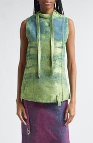 DIESEL® De-Vantos Satin Denim Vest