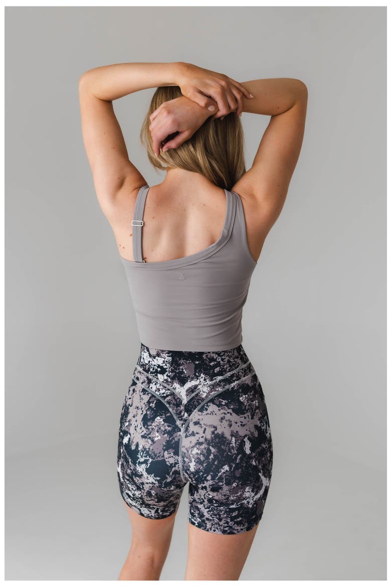 Cloud II Asym Tank, Alternate, color, Slate