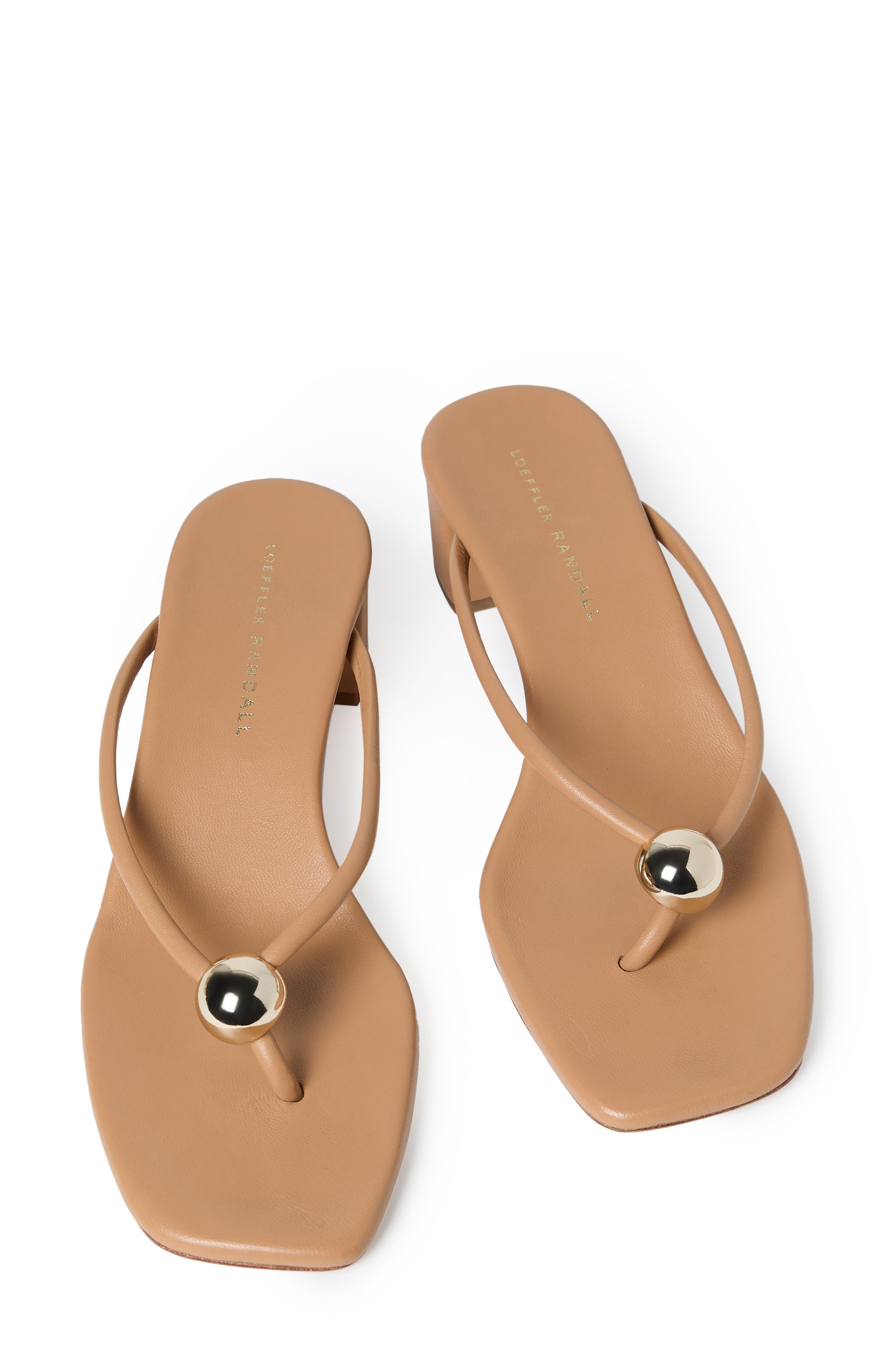 Loeffler Randall Odessa Block Heel Sandal, Alternate, color, Dune