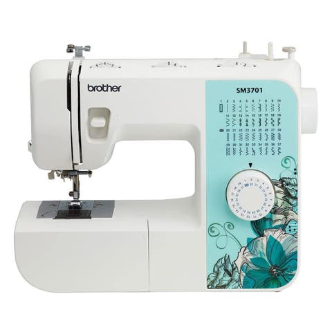 Electric Sewing Machine with 37 Built-In Stitches and Automatic Threading