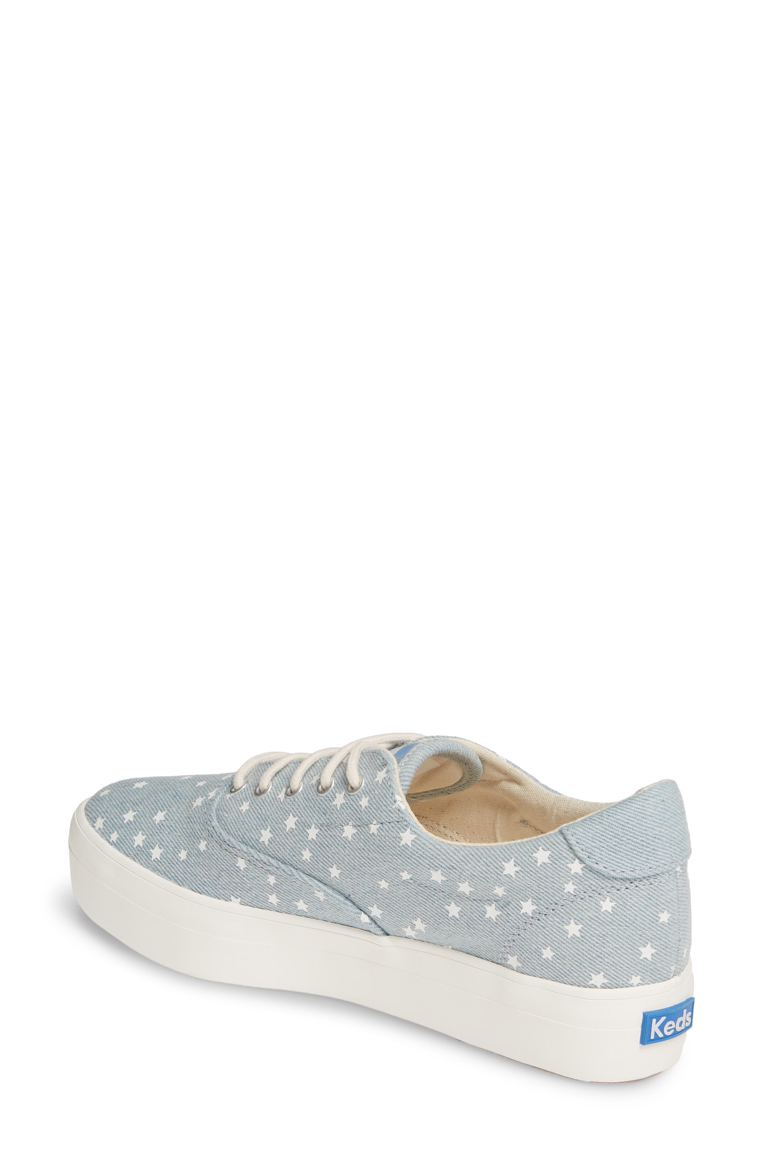 Keds<sup>®</sup> Rise Denim Star Sneaker, Alternate, color, 